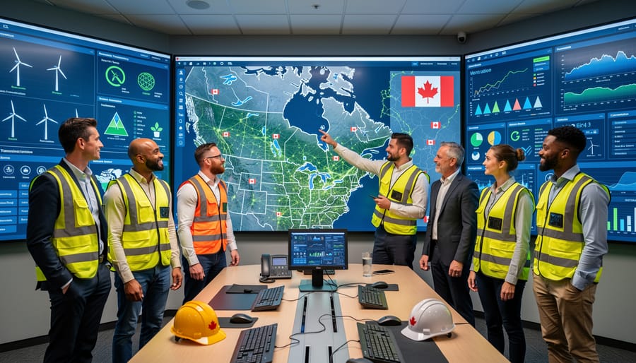 Energy storage infrastructure integrated with electrical transmission grid